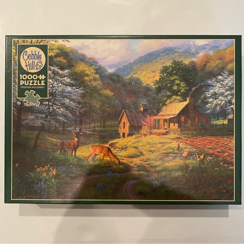 Cobble Hill 1000 Pc Jigsaw Puzzle Country Blessings